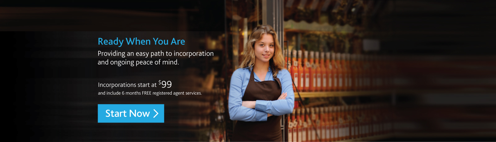 Save With BizFilings Everyday.  Enjoy Six Months Free Registered Agent Service When You Form a Corporation or LLC.